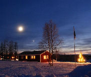 chalet prive laponie finlandaise suedoise